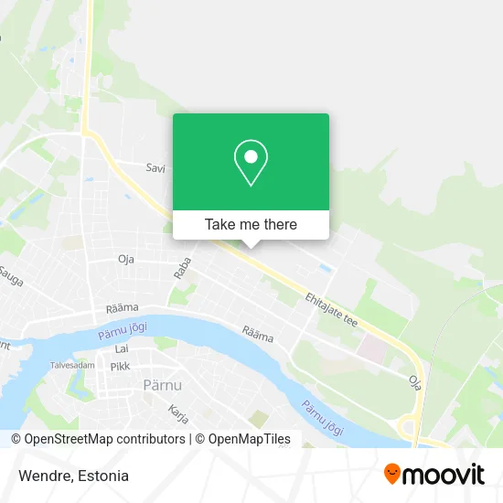 Wendre map