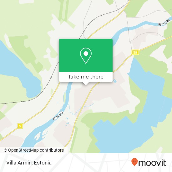 Villa Armin map