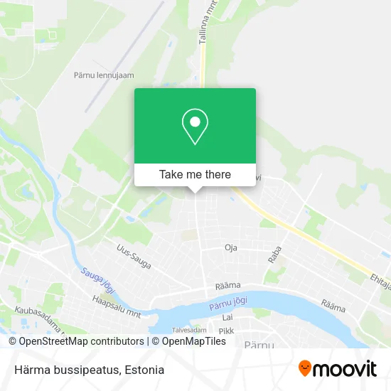Карта Härma bussipeatus