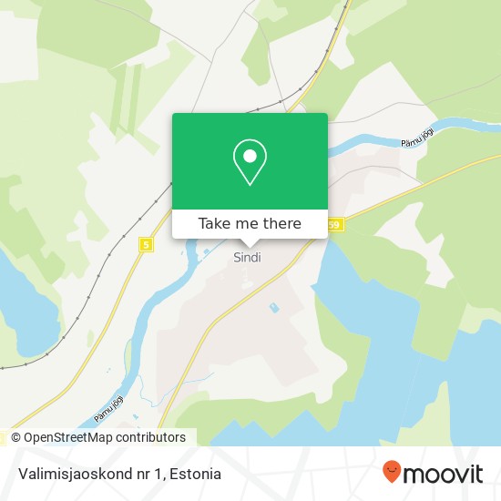 Valimisjaoskond nr 1 map