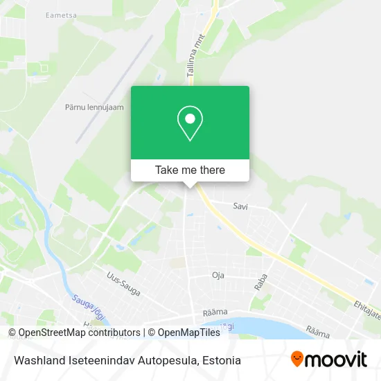 Карта Washland Iseteenindav Autopesula
