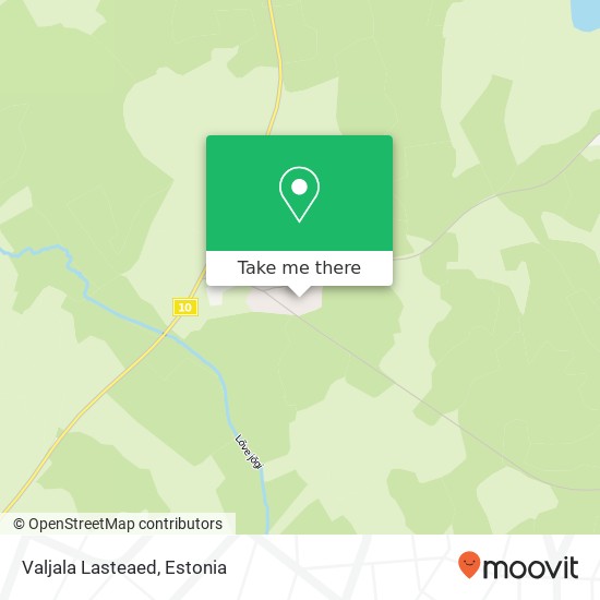 Valjala Lasteaed map