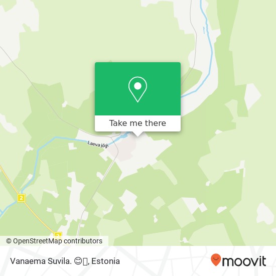 Карта Vanaema Suvila. 😊🌞