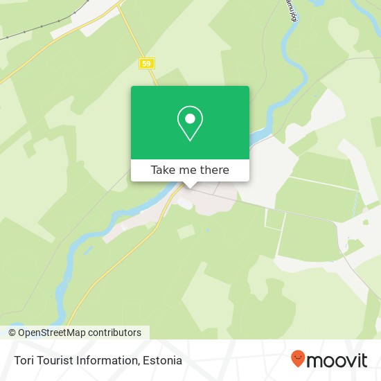 Tori Tourist Information map