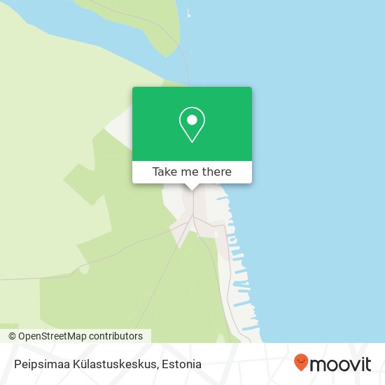 Карта Peipsimaa Külastuskeskus
