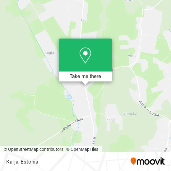 Карта Karja