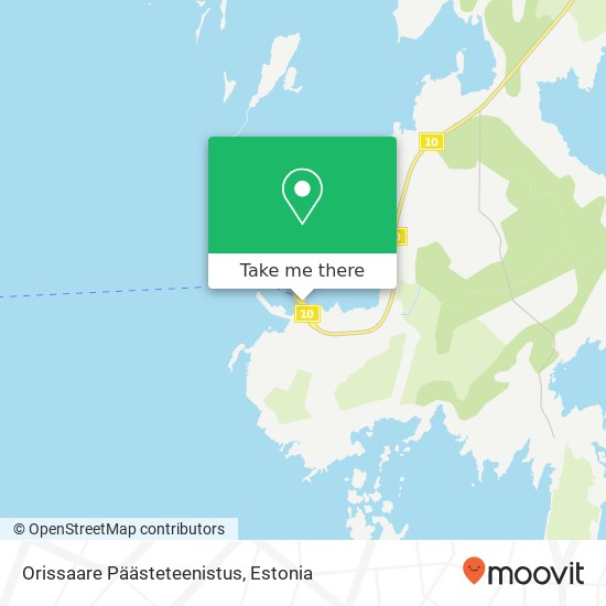 Orissaare Päästeteenistus map