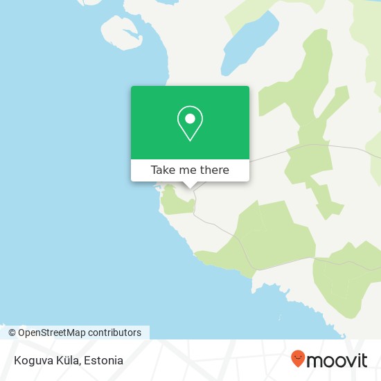 Koguva Küla map
