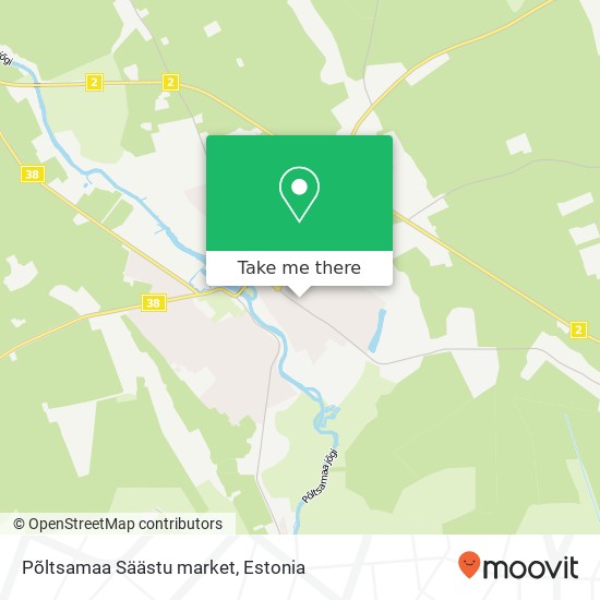 Põltsamaa Säästu market map