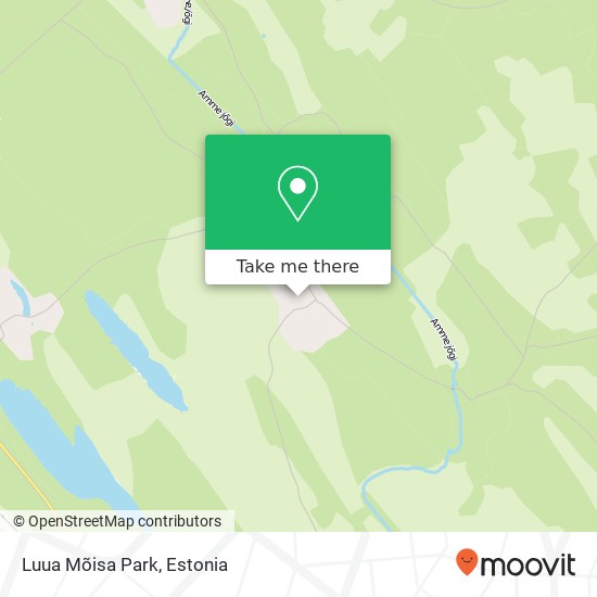 Luua Mõisa Park map