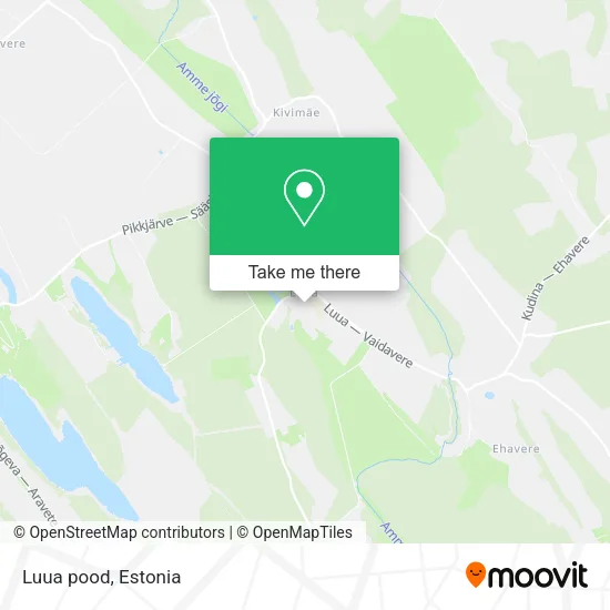 Карта Luua pood