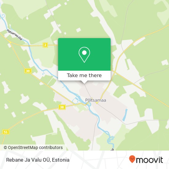 Rebane Ja Valu OÜ map