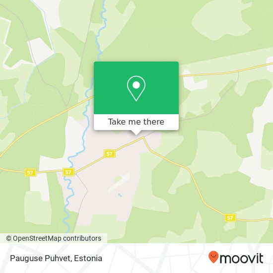 Pauguse Puhvet map