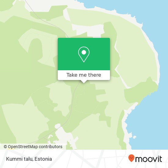 Карта Kummi talu