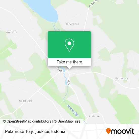Карта Palamuse Terje juuksur