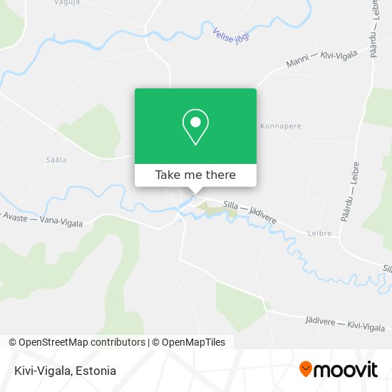 Kivi-Vigala map