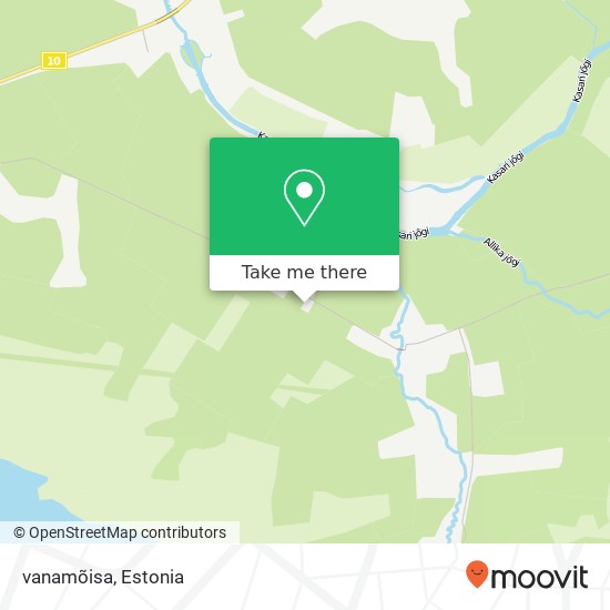 vanamõisa map