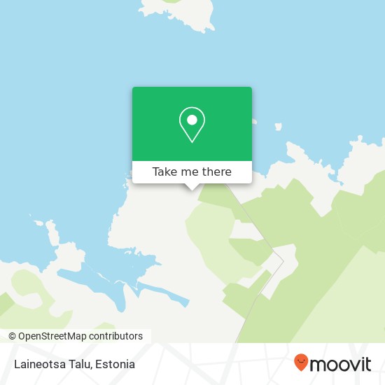 Laineotsa Talu map