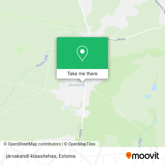 järvakandi klaasitehas map