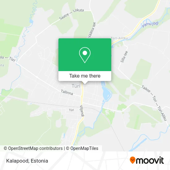 Карта Kalapood