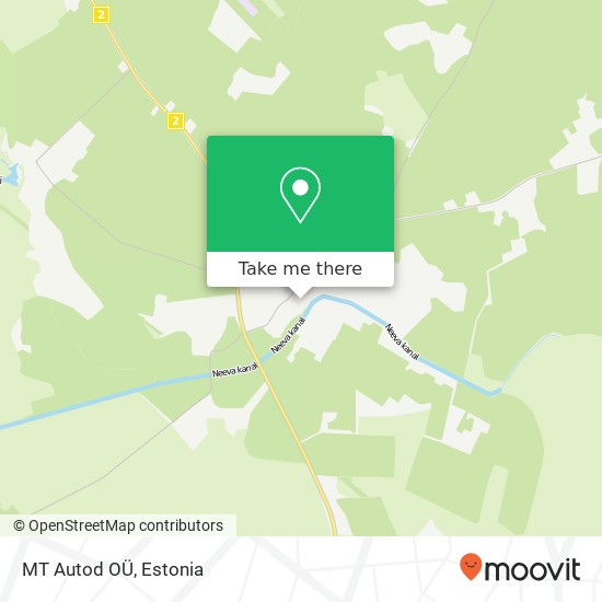 MT Autod OÜ map