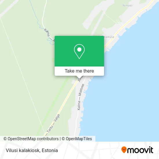 Карта Vilusi kalakiosk