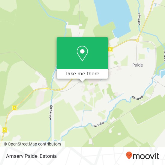 Amserv Paide map