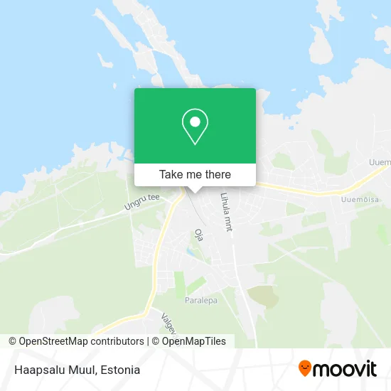 Haapsalu Muul map
