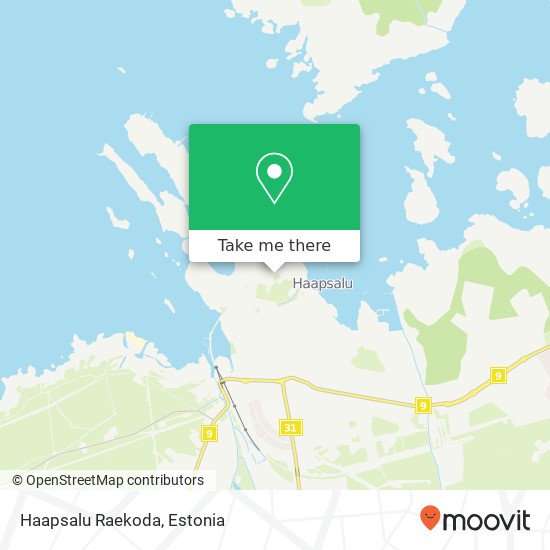 Карта Haapsalu Raekoda