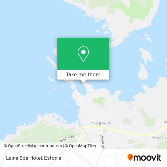 Карта Laine Spa Hotel