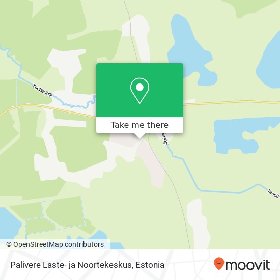 Palivere Laste- ja Noortekeskus map