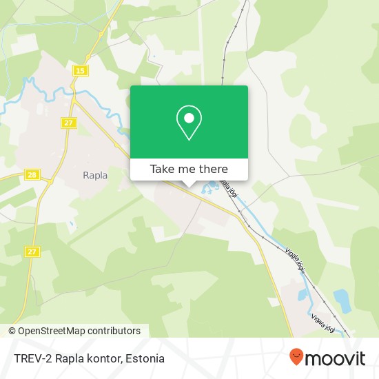 TREV-2 Rapla kontor map