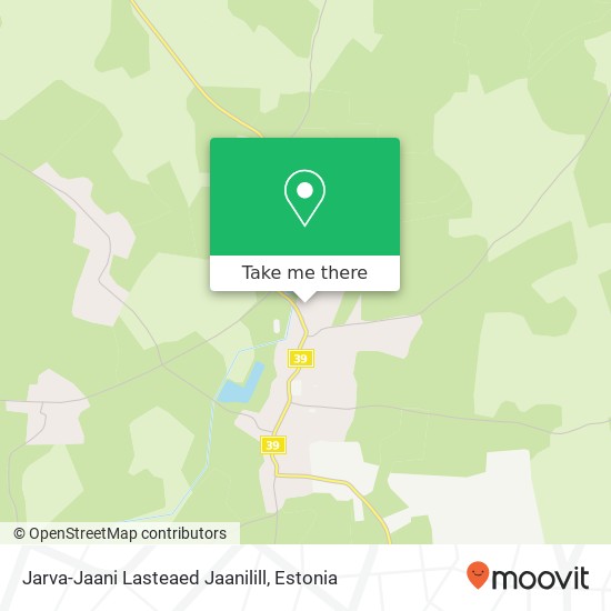 Карта Jarva-Jaani Lasteaed Jaanilill