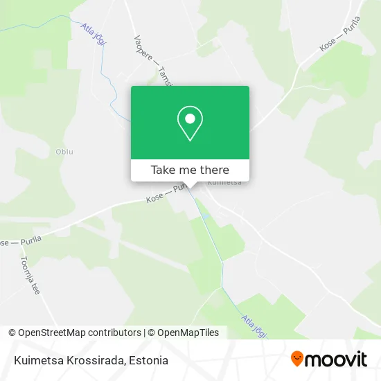 Карта Kuimetsa Krossirada