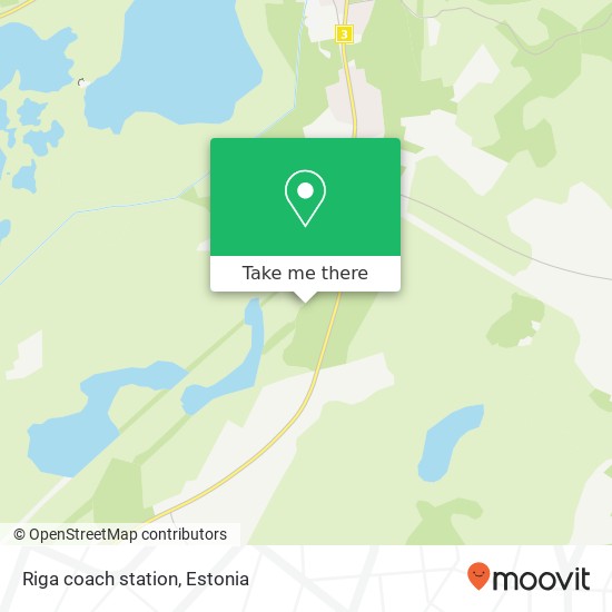 Карта Riga coach station