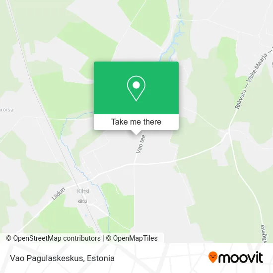 Карта Vao Pagulaskeskus