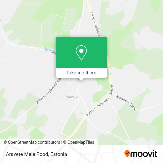 Aravete Meie Pood map