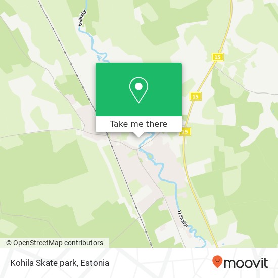 Карта Kohila Skate park