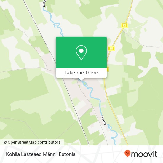 Kohila Lasteaed Männi map