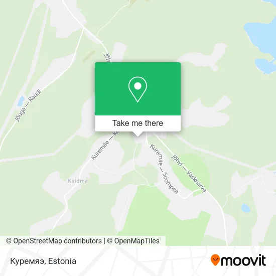 Карта Куремяэ