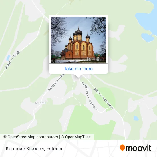 Kuremäe Klooster map