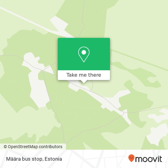 Карта Määra bus stop