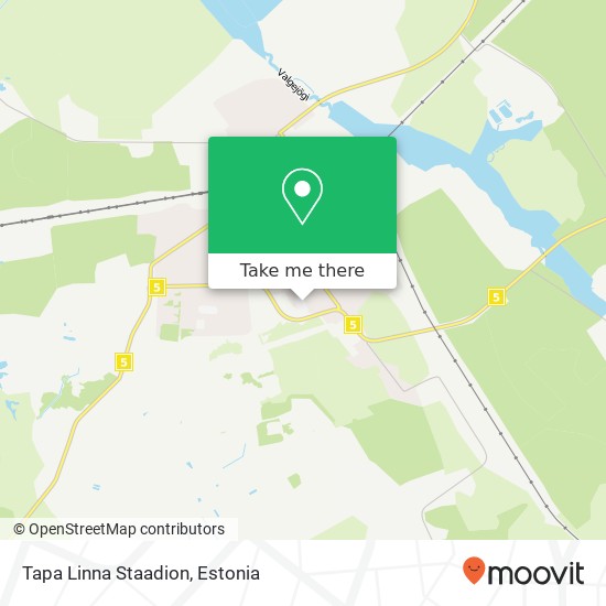 Tapa Linna Staadion map