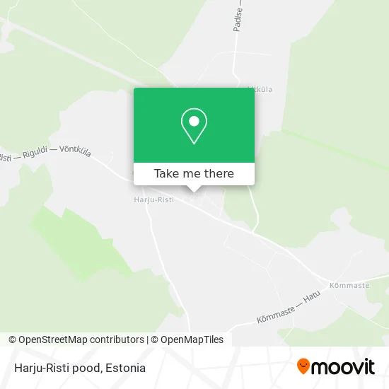 Harju-Risti pood map