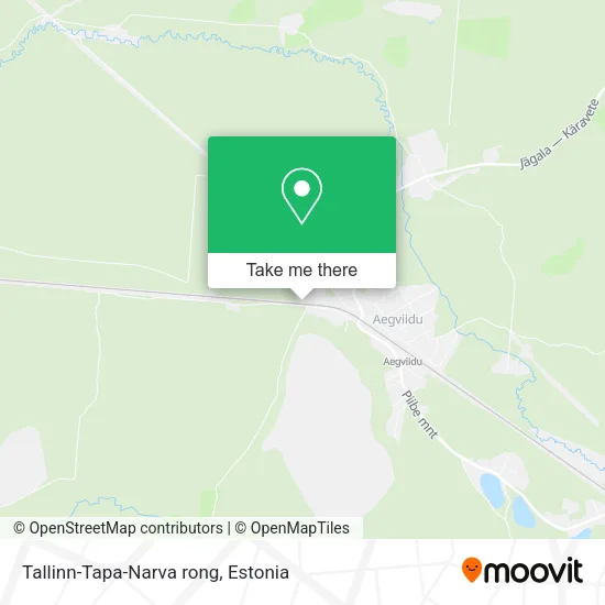 Tallinn-Tapa-Narva rong map