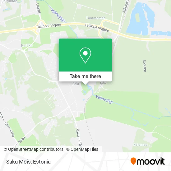Карта Saku Mõis
