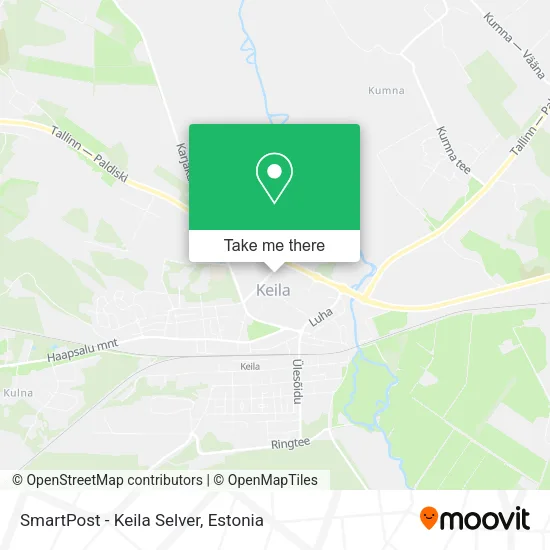 Карта SmartPost - Keila Selver