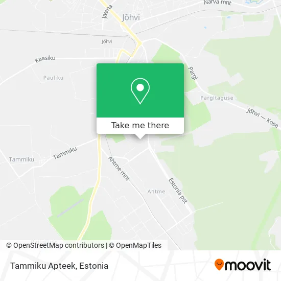 Карта Tammiku Apteek