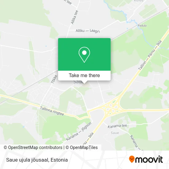 Карта Saue ujula jõusaal