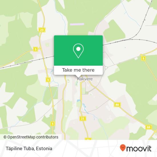 Täpiline Tuba map